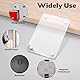 qxayxa 20 STK/10 Paare Acryl Magnetische Bilderrahmen, 6x9cm Transparent Kleine Rahmenloser Doppelseitiger Acryl Bilderrahmen Bildanzeige, Klarer Magnetischer Fotoblock-Rahmen
