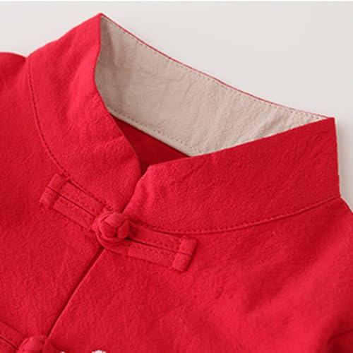 Mud Kingdom Boys Chinese Style Jacket Stand-Up Collar Embroidery Frog Tang Outerwear for Girls3