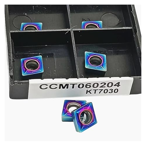 Insert CCMT060208 KT7030 en carbure haute densité pour usinage de précision