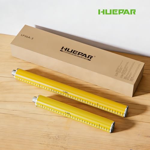 Image of Huepar 12 Ft. /3.7M Professional Laser Level Pole - 8Inch & 12Inch Poles