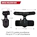 POLICE Ankle Holster for Concealed Carry, Leg Gun Holster Pistol Airsoft Holsters, Comfortable & Durable Gun Holsters for Women Man, Left Right Handed - Universal Fits Various Gun Sizes and Brands.