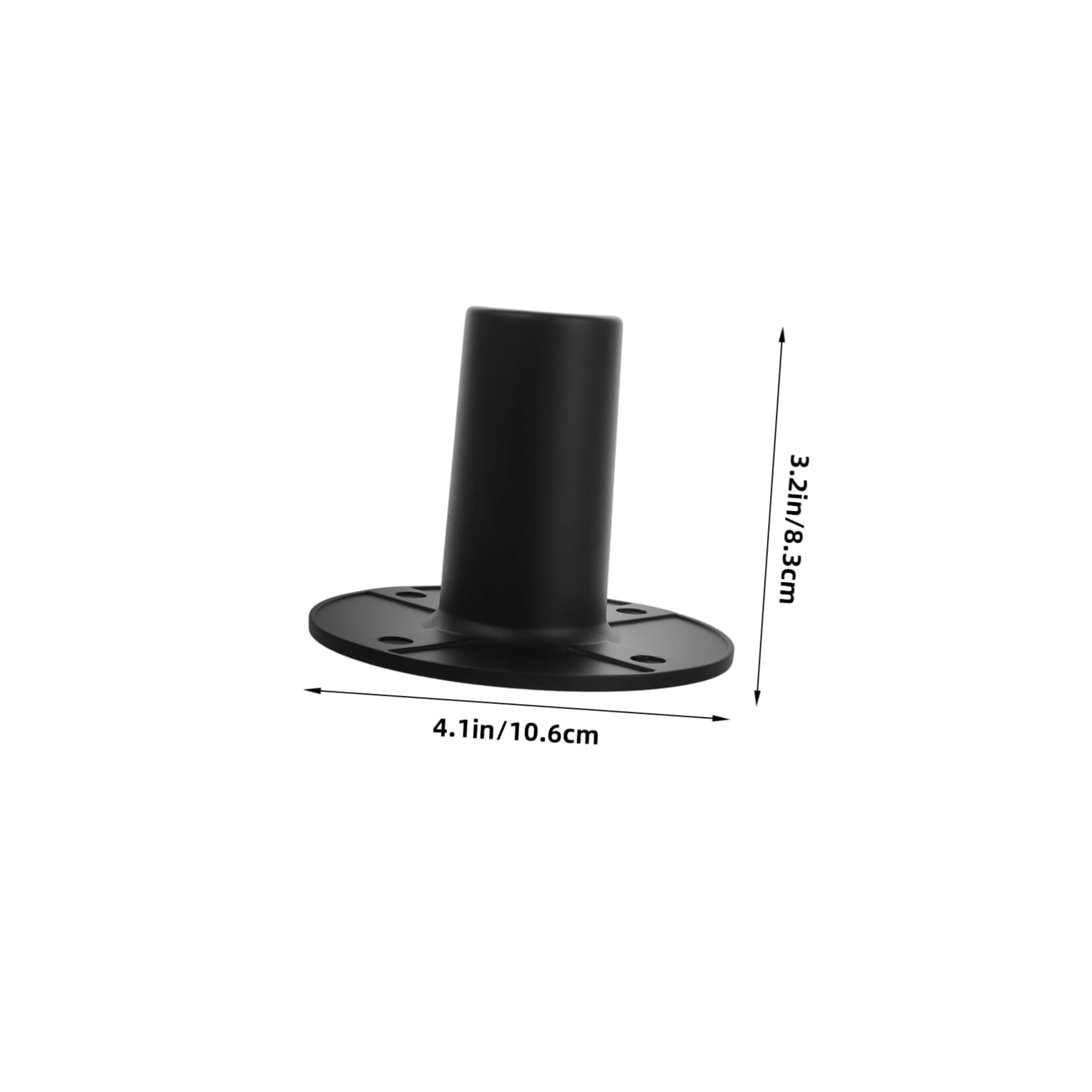 Housoutil 2Pcs Loudspeaker Base with Support Versatile Pedestal for Indoor Stage for Events Durable and Sleek Design Compatible with Various Speaker