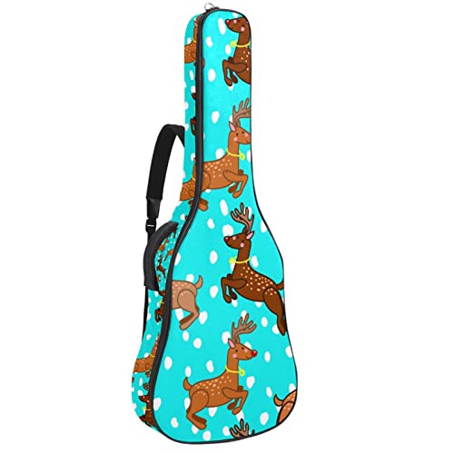 Sac à dos guitare acoustique étanche avec organiseur de sac
