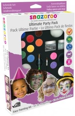 Toy Game Brand New Item / Unopened Product Snazaroo Ultimate Party Face Painting Kit -7.9 x 1.3 x 11.8 Kid Child Play