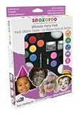  Kit de pintura facial Snazaroo Ultimate Party - 20 x 3,3 x 30 cm