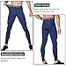 SPVISE Men's Navy Compression Pants Athletic Tights Sports Leggings Cool Dry Workout Base Layer for Running Yoga Basketball