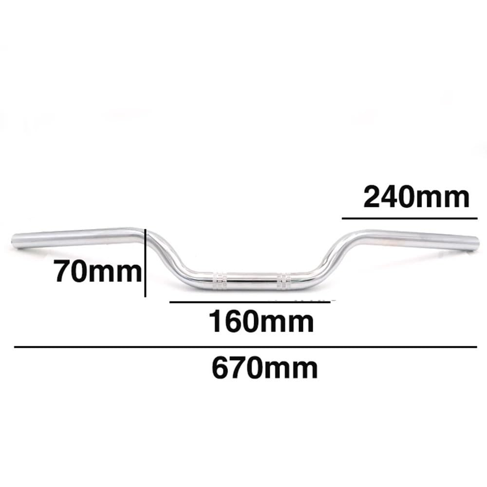 manubri moto bassi manubria moto per cruisers Per Chopper Sportster XL883 1200 per manubrio Cafe Racer