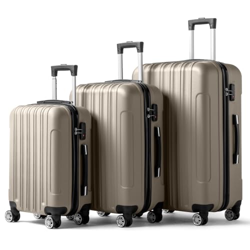 Karl home 3 Piece Hardside Luggage