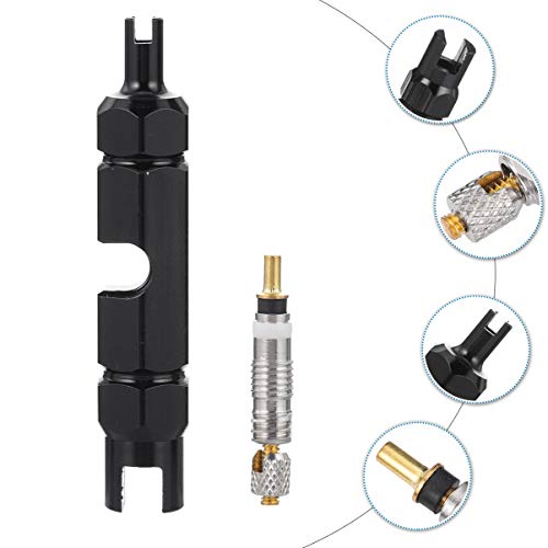 BESPORTBLE Kit de Ferramentas de Remoção de Núcleo de Válvula Conjunto de Núcleo de Válvula de Liga