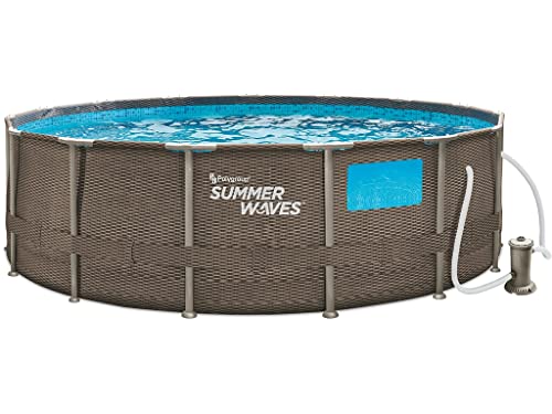 PolyGroup Piscina Desmontable Elite Frame Summer Waves de 457x122 cm P8Q01548BOE