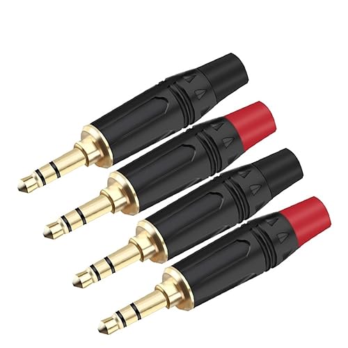 Connecteur de fil à souder stéréo de haute précision avec corps métallique robuste, 2 pièces