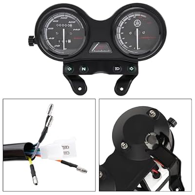 Motorcycle Speedometer, Odometer, Tachometer, Fit for YBR 125