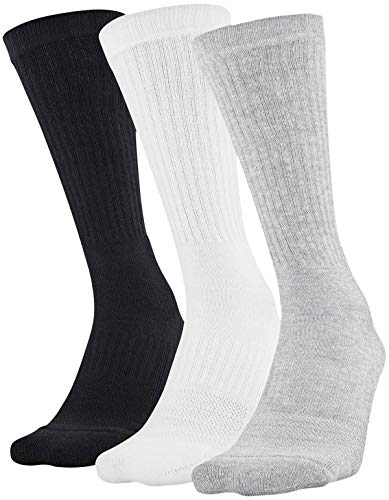 Image of Under Armour Unisex Adult Training Cotton Crew Socks (Multipairs)