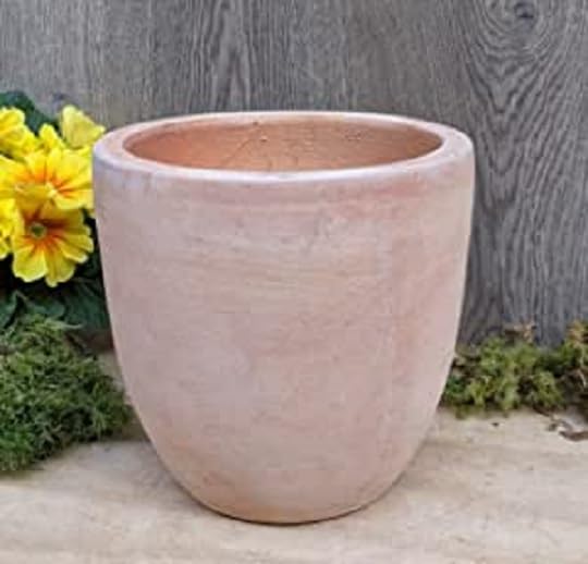 Generisch NEU ! Schöner Schlichter Blumentopf ø 25 cm aus Terrakotta...