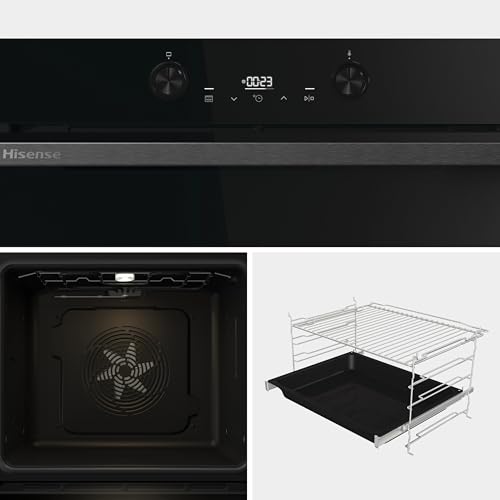 Hisense Hi4 BlackLine BI64223ADBGUK Built In Electric Single Oven - Jet Black - A Rated - Image 5