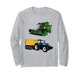 Tractor, tractor, tractor, tractor, cortacésped, tractor, cortacésped. Manga Larga