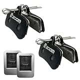4-Piston Brake Pad Replacement Set Compatible with Zoom...