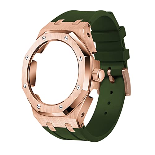 Bracelet caoutchouc GA2100 résistant avec coque acier antichoc pour modification