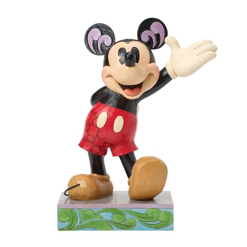 Enesco Disney Traditions by Jim Shore Mickey Mouse winkende Hello Big Figur, 37,8 cm, Mehrfarbig