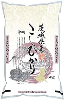 Amazon.co.jp: 神明 【精米】 茨城県産 コシヒカリ 5kg 令和6
