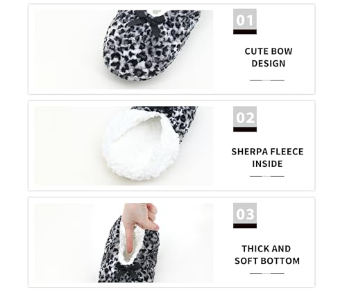 Image of DICUIRD Slipper Socks For Women With Grippers, Fuzzy With Non Slip Bottoms, Cozy Warm Fuzzy Slippers