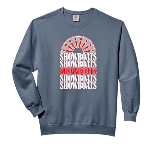 Memphis Showboats USFL Retro Throwback Comfort Colors Adult Sweatshirt