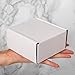 RUSPEPA Recyclable Corrugated Box Mailers - Cardboard Box Perfect for Shipping Small - 4