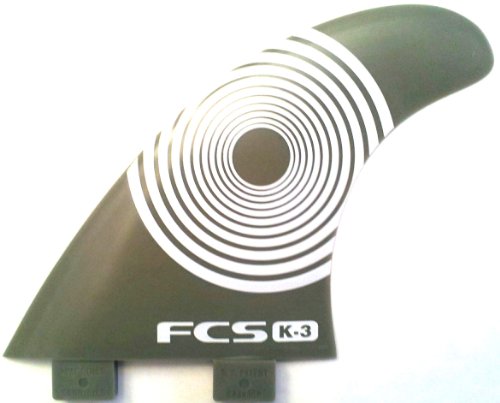FCS K-3 Kelly Slater Green Flex Tri Fin Set