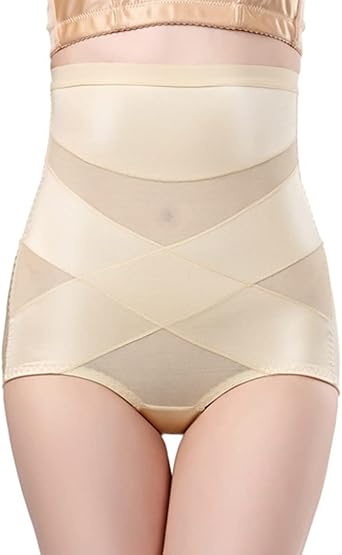 Shapewear Womens High-Waist Seamless Body Shaper Briefs Firm Control Tummy Thong Panties Girdle Underwear Shaper Butt Lifter