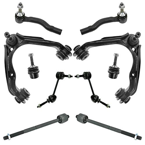 TRQ Front Steering & Suspension Kit Set Control Arms Ball Joints Tie Rods