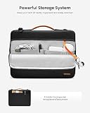 tomtoc Etui na laptopa 360° do 14-calowego MacBooka Pro M4/M3/M2/M1 Pro/Max A3401 A3185 A3112 A2992 A2918 2024-2021, 2024 13,5 Microsoft Surface Laptop 6/5/4, wszechstronne etui ochronne na laptopa