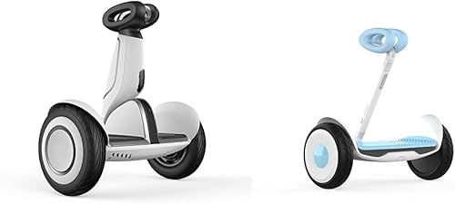 Segway Ninebot S Plus - Patinete eléctrico inteligente de autoequilibrio, con potente motor, alcance de hasta 22 millas y 12.5 mph, iluminación