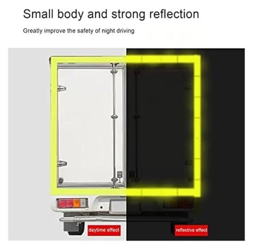 Cinta reflectante de seguridad para señalizacion de vehiculos y zonas de paso oscuras 5