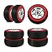 4PCS Snow Socks for Tires, Advanced Tire Chains Alternative for Car, Easy Install Textile Traction Covers for Winter Driving Emergency Snow Grip