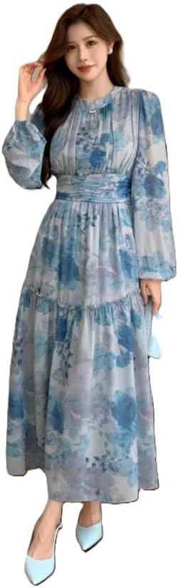 Zurity Women Dress || Western Dresses for Women || Maxi Dress (D-13-BLUE-M)