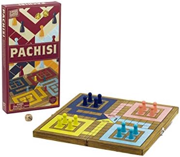 Pachisi – Traditional / Classic Wooden Family Board Game Pachisi by Professor Puzzle.