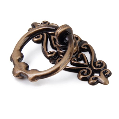 OULII Door Drawer Pull Handles Cabinet Cupboard Dresser Ring Pulls Pack of 10 - Thumbnail 5