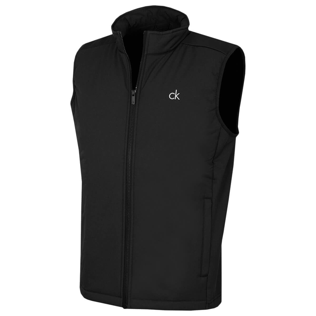 Calvin Klein St. Lawrence 2026 - Gilet da golf da uomo, imbottito, con cerniera intera