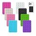 Produktbild NEERIX 8er Pack Silikon-Saugnäpfe für Alle Handy-Modelle, Saugnapf-Klebehalterung für Handyhüllen, Silikon-Klebepad für Smartphones, Praktisches Anti-Rutsch-Zubehör für Selfies und Videos(8 Farben)
