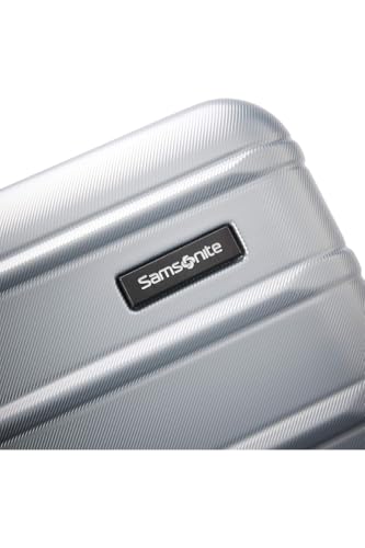 Image of Samsonite Omni 2 Hardside Expandable Luggage with Spinning Reels, Arctic Silver, 2pc set (20 /24 inch), Modern