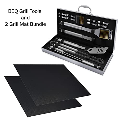 Set de Parrilla BBQ 18 Piezas Acero Inoxidable con Estuche miniatura 6