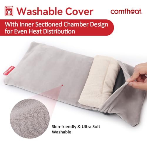 comfheat Almofada de Aquecimento de Micro-Ondas com Capa Lavável 16,2 * 6,7
