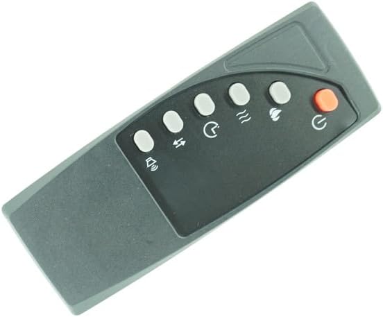 Remote Control Compatible for Della 50099 & KOFOHON S18V1-01 S18P1-01 S24V1-01 Home Electric Fireplace Heater