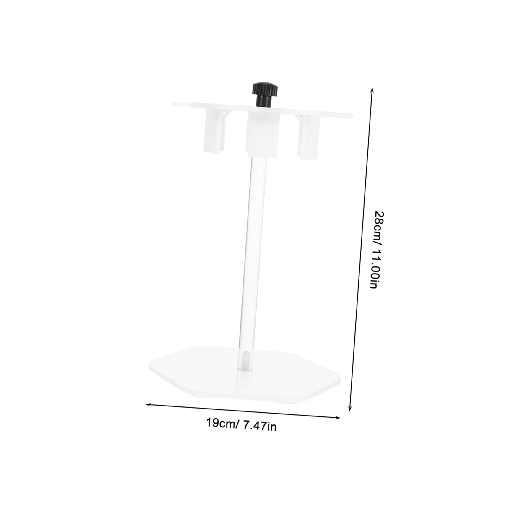 Zerodeko Supporto per Pipette da Laboratorio in Acrilico Robusto e Portatile per Postazione di Lavoro e Organizzazione Strumenti