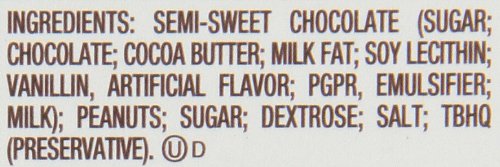 REESE'S Peanut Butter Cups, Halloween Candy, Dark Chocolate Candy, 1.5 Ounce (Pack of 24)