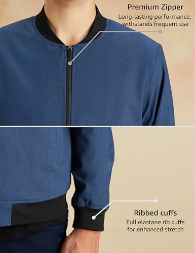 Image of Symbol Premium Mens Smart Casual Fully Lined Mild Winter Jacket (Regular Fit)