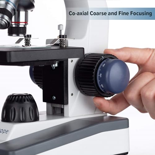 Amscope M150C-I M150 Series Portable Led Monocular Student Compound Microscope thumb #3