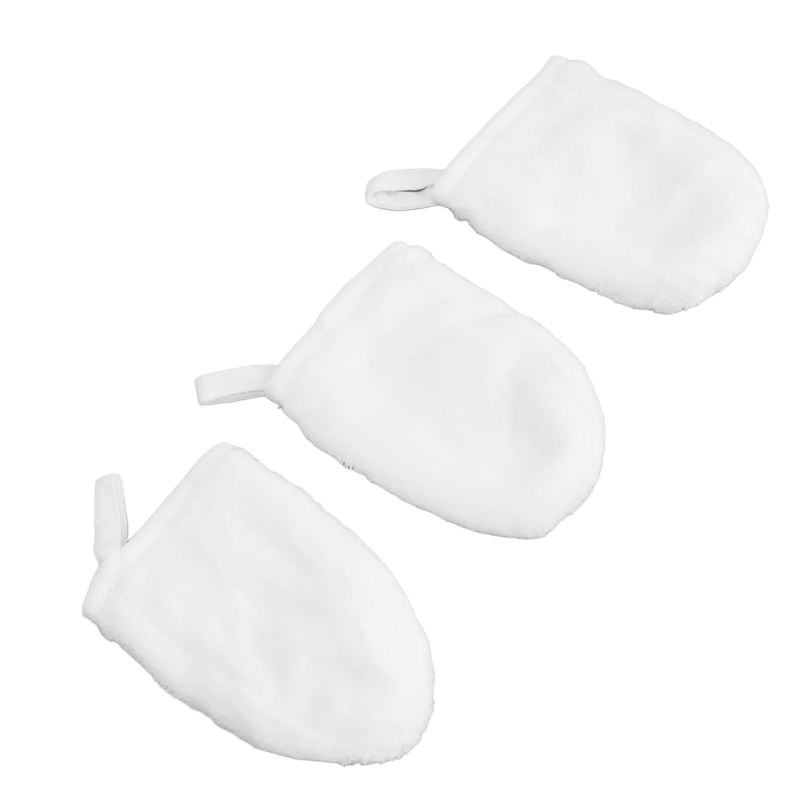 Generic Desmaquillantes de Franela Suave para Quitar el Maquillaje Fácilmente 3 Piezas para el Cuidado de la Piel Ecológico