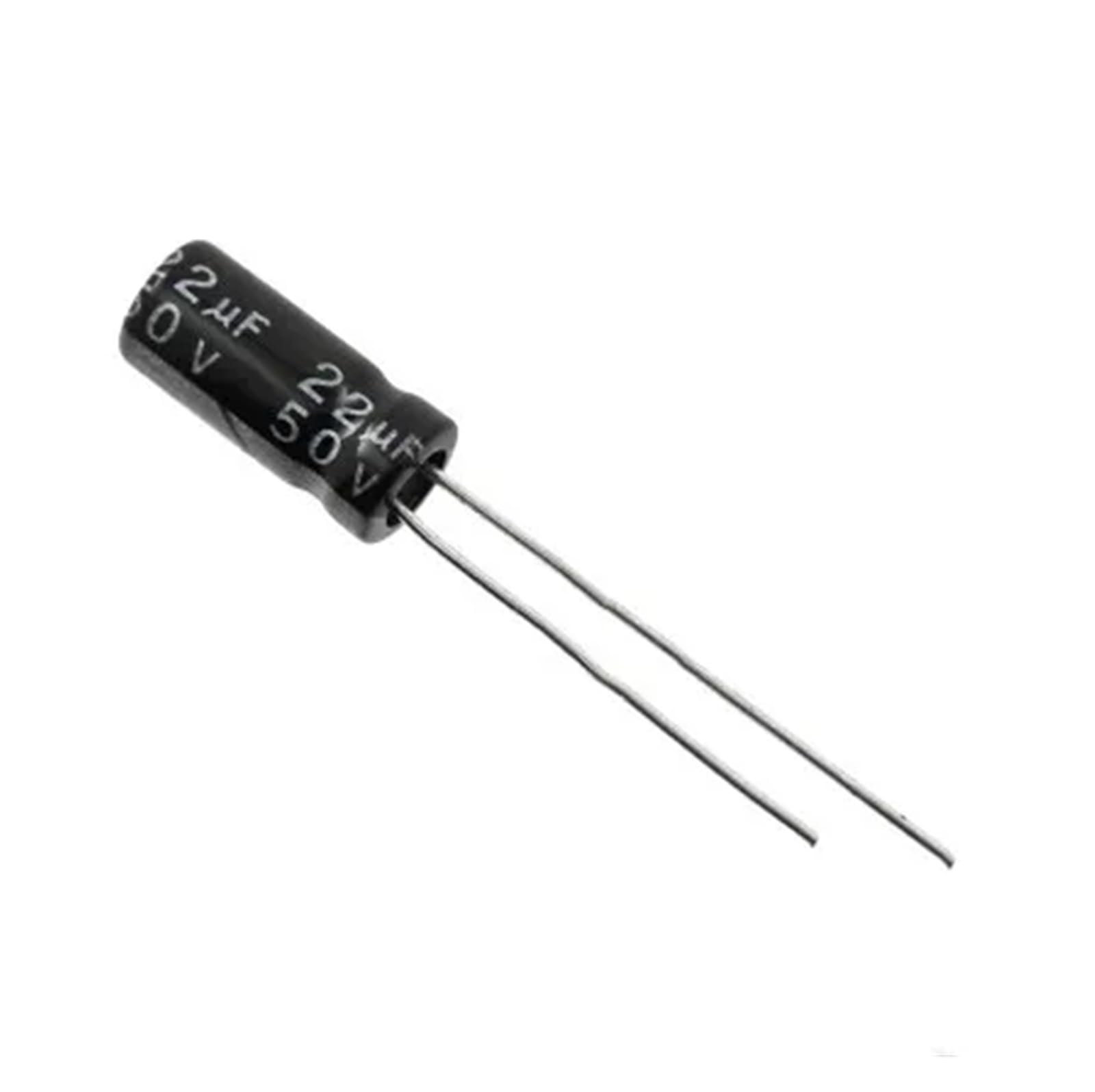 AARTERZZA 500pcs 22uF 50V 50V22UF Radial Electrolytic Capacitor 5 x 11mm