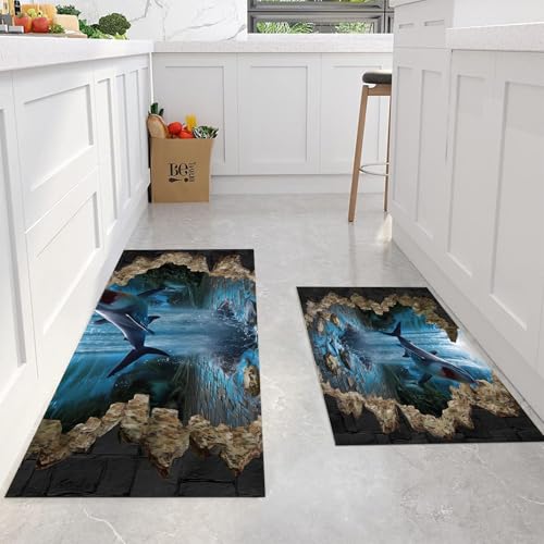 Juegos de absorción de agua para cocina lavables y con base antideslizante segura 4